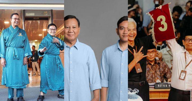 Instagram.com/aniesbaswedan/prabowo/mohmahfudmd